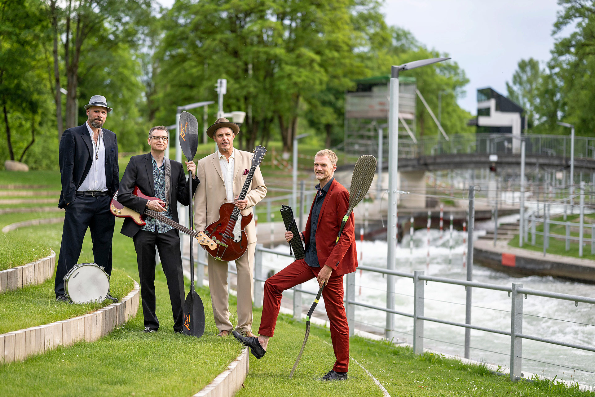 Ice Channel Drifters Band Augsburg Paddler Kajak Pop Cover Country Party